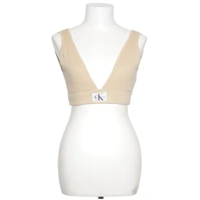 Crop top (Beige) från Calvin Klein Jeans Bomull, Polyamid
