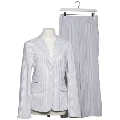 Anzug (Weiß, Schwarz) von Miss H. Elasthan, Polyamid, Polyester, Viskose