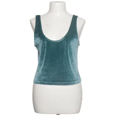Crop top (Turquoise) from Silence + Noise Elastane, Polyester