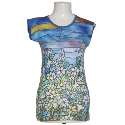 Haut (Bleu, Multicolore) de The Metropolitan museum of art Élasthane, Polyester