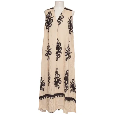 Maxikjole (Beige, Sort) fra Kling