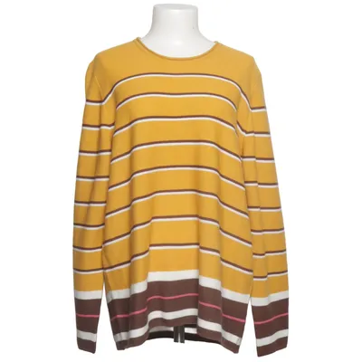 Sweater (Yellow, Brown, Multicolored) from Cashmere-Feeling Acrylic