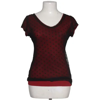 Top (Red, Black) from Cora Kemperman Elastane, Polyamide, Viscose