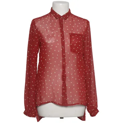 Blouse (Red, White) from Filanto Polyester
