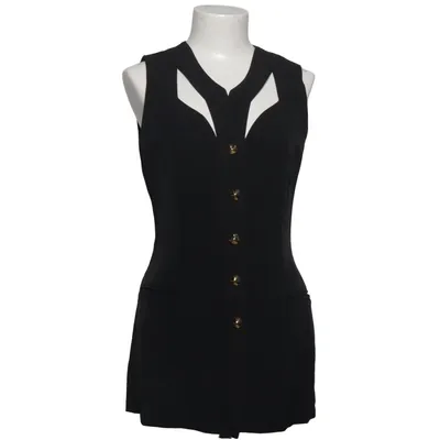 Gilet de costume (Noir) de Avance Creation Polyester, Viscose