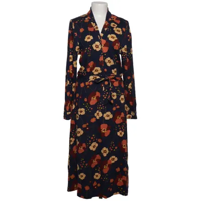 Blusenkleid (Blau, Mehrfarbig) von King Louie Elasthan, Viskose