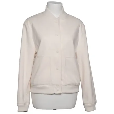 Varsity jacket (White) from Ana Jakobs Elastane, Polyester