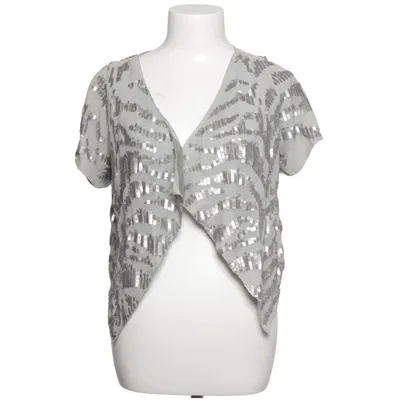 Bolero (Grau, Silber) von Dea Kudibal Seide, Viskose