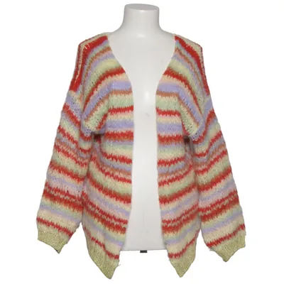 Cardigan (1025) from Black Colour Acrylic, Mohair, Polyamide, Wool