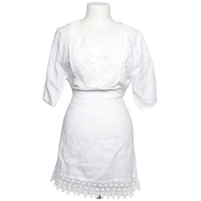 Beach dress (White) from Made in italy Linen