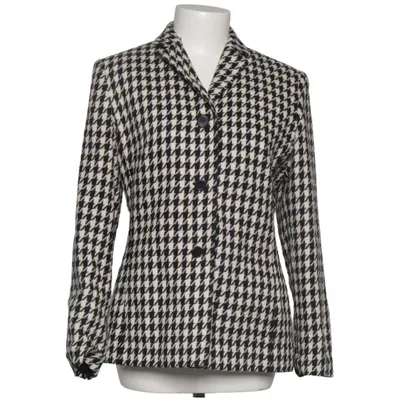 Kavaj (Svart, Vit) från Town Akryl, Polyester, Ull
