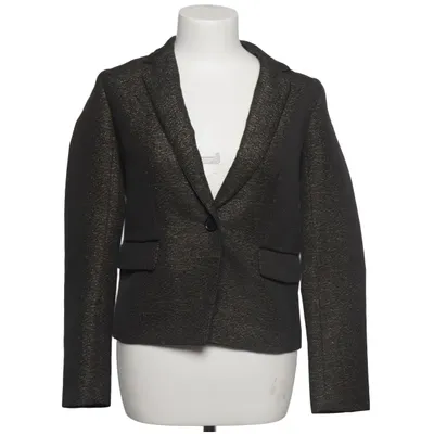Blazer (Noir, Vert) de Sequoia Coton, Fibre métallique, Polyester