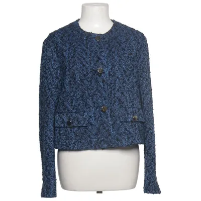Blazer (Blau, Schwarz) von Boss Baumwolle, Elasthan, Polyamid, Polyester, Viskose