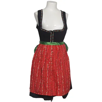 Dirndl (Svart, Röd, Grön) från Alpentrachten Polyester