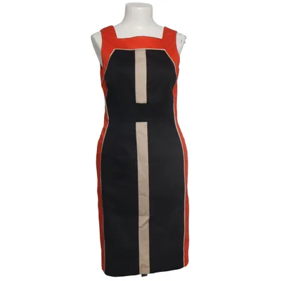 Dress (Red, Black, Beige) from Dunnes Cotton, Elastane, Polyester
