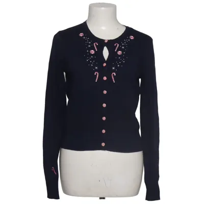Cardigan (Blauw, Meerkleurig) van Banned Retro Nylon, Viscose