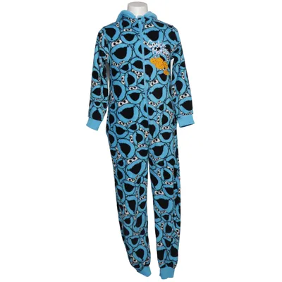 Mjukisdräkt (Sesamstraße KrümelMonster Cookie Kekse Onesie animal hoodie fluffy plushie ) från Sesame Street Elastan, Polyester