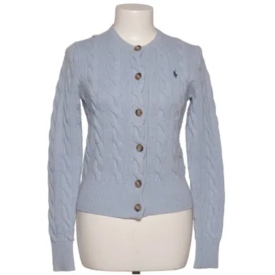 Cardigan (Blue) from Polo Ralph Lauren Cashmere, Wool