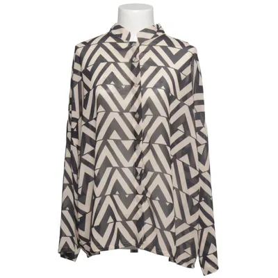 Bluse (Sort, Beige) fra Perla Nera Polyester