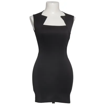 Jurk (Zwart) van Krisp Elastaan, Polyester