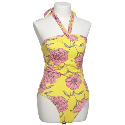 Swimsuit (Yellow, Pink, White) from Boden Elastane, Polyamide