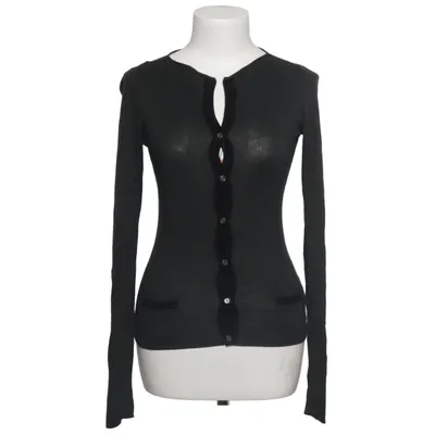 Cardigan (Sort, Grøn) fra Emporio Armani Bomuld, Viscose