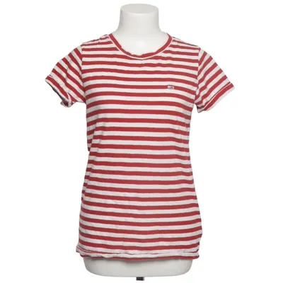 T-shirt (Rood, Wit) van Tommy Hilfiger Jeans Katoen, Linnen