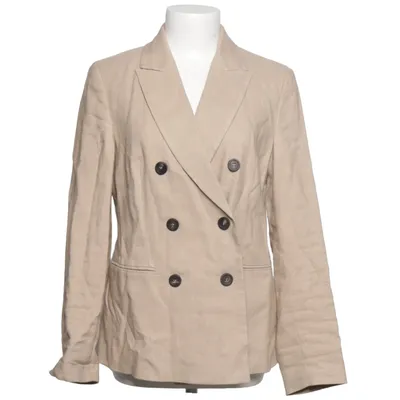 Kavaj (Beige) från Peserico Elastan, Linne, Viskos