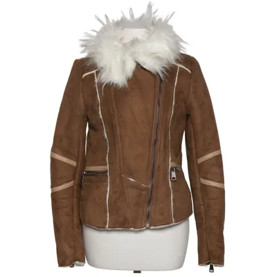 Veste en peau de mouton retournée (Marron, Blanc) de Classic Tricot Polyester