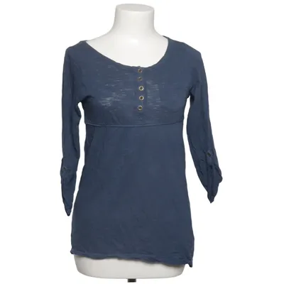 Henley T-shirt (Blå) fra Divided by H&M Økologisk bomuld