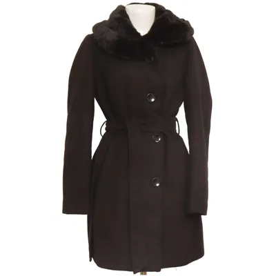Coat (Black) from Mohito Elastane, Polyester, Viscose