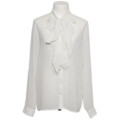 Strikblouse (Wit) van Suzanna
