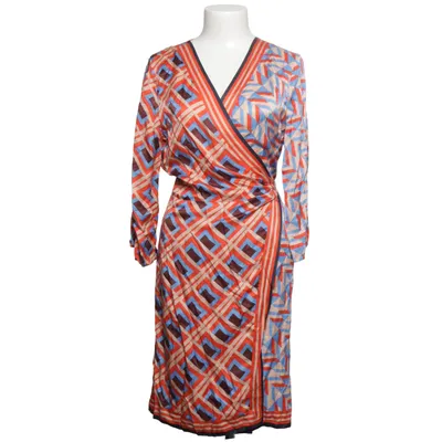 Omlottklänning (Röd, Blå, Beige) från Caroline Biss Silke, Viskos