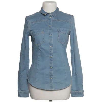 Jeanshemd (Blau) von Review Baumwolle, Elasthan