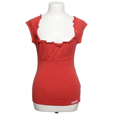 Top (Rood, Wit) van Blutsgeschwister Katoen, Elastaan
