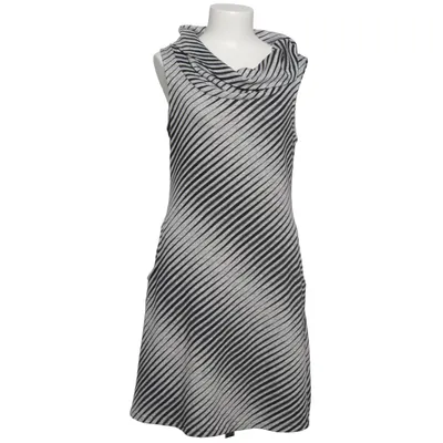 Kjole (Grå, Sort) fra Stella Morgan Elastan, Polyester