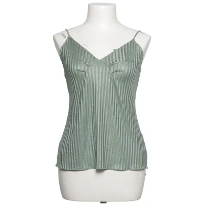 Tank Top (Green) from Zara Collection Elastane, Polyester