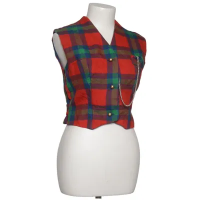 Outer vest (Red, Blue, Green) from Reine Wolle