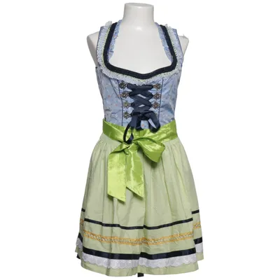 Dirndl (Blå, Grön, Flerfärgad) från Fuchs Trachtenmoden Bomull, Polyester