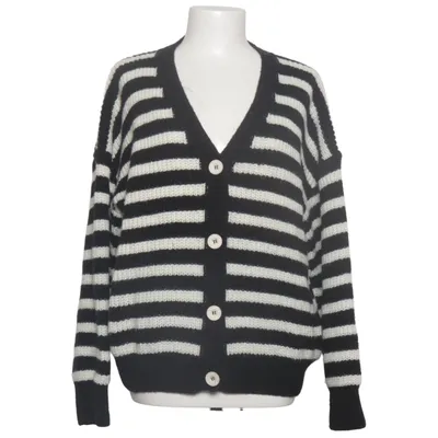 Cardigan (Black, White) from Dreimaster Polyester