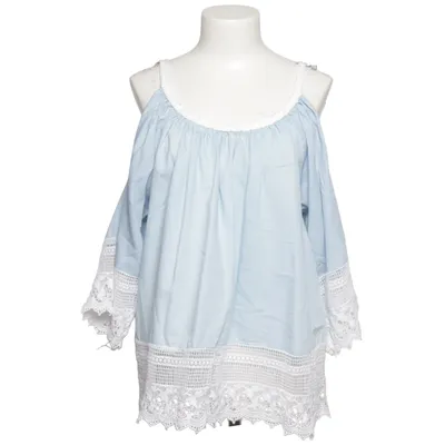 Blouse (Blauw, Wit) van Aiki Keylook Katoen