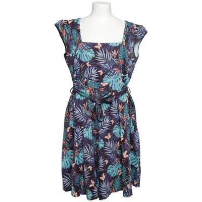 Klänning (Svart, Flerfärgad) från Lady Vintage Bomull, Elastan