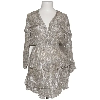 Dress (Beige, Multicolored) from Berenice Cotton, Metallic fiber, Viscose