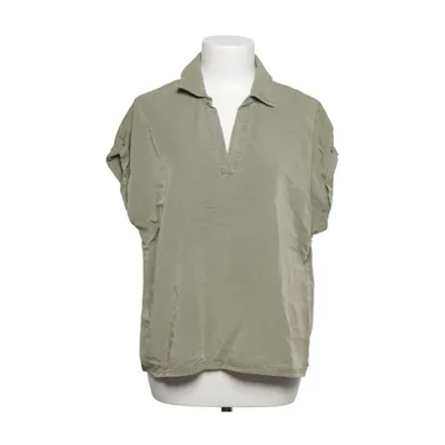 Top (Green) from Cream Polyester, Viscose