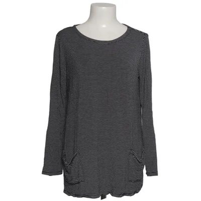 Long sleeve T-shirt (Black, White) from Cable & Gauge Elastane, Viscose
