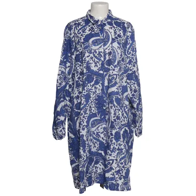 Blouse (Blauw, Wit) van Emily van den Bergh Linnen