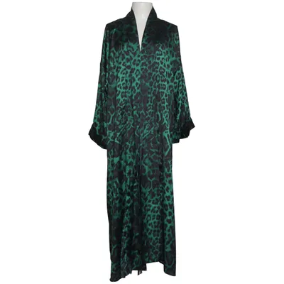 Dressing gown (Green, Black, Multicolored) from Mango Recycled polyester