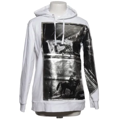 Kapuzenpullover (Weiß, Schwarz) von Calvin Klein Jeans Andy Warhol Baumwolle, Polyester