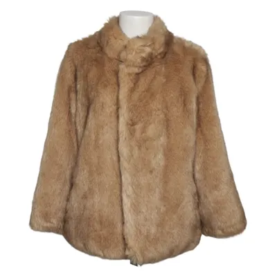 Pälsjacka (Beige) från Patrizia Pepe Akryl, Polyester