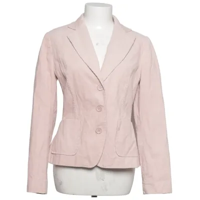 Blazer (Pink) from Zara Basic Cotton, Polyester